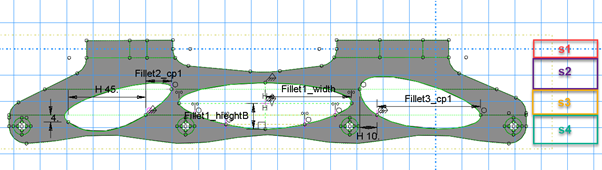 Initial design for skateframe for Isight